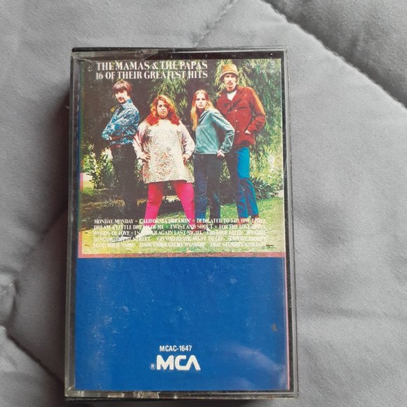 The Mamas and The Papas 16 OF THEIR GREATEST HITS Cassette 1981 MCA - Tested - Picture 1 of 8